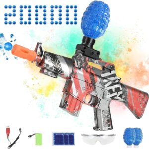 Electric Gel Ball Blaster Gun for Kids - Exciting Gel Gun with Splatter Ball Action, Perfect Water Bead Gun for Fun and Adventure, Ideal Gift for Kids Ages 6+