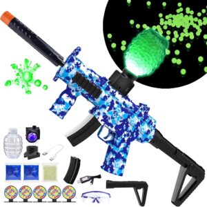 Elevate Your Outdoor Adventures with the Gel Splatter Blaster - Fully Automatic Splat Blasters with 7-8mm Water Beads and All the Essentials. Ideal for Adults and Those Aged 14+