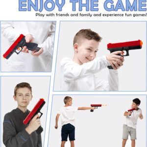 Small Manual Gel Splatter Blaster Pistol for Orbeez: No Charging Required! Perfect for Backyard Fun and Outdoor Team Shooting Games. Suitable for Ages 12+