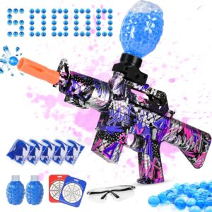 Electric Gel Ball Blaster Gun for Kids - Exciting Gel Gun with Splatter Ball Action, Perfect Water Bead Gun for Fun and Adventure, Ideal Gift for Kids Ages 6+