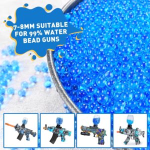 Stay Fully Stocked for Gel Balls Blaster Action! 5 Packs of Water Beads Refill Ammo, 30,000 Pieces Per Pack, Totaling 150,000 Gel Splatter Bullets for Endless Fun