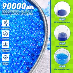 Eco-Friendly Electric Gel Ball Blaster: Get Ready for Outdoor Action with 90,000+ Water Beads