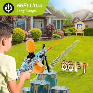 Experience the Thrill with an Electric Gel Ball Blaster - Equipped with 50,000 Water Beads, Rechargeable Power, and Automatic Action. Perfect for Kids and Adults, Ideal for Outdoor Games and Team Activities.