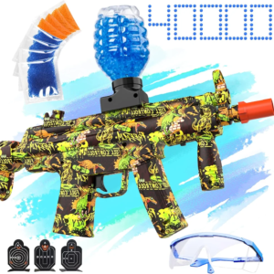 MP5 Automatic Gel Ball Blaster - 40,000 Gel Balls Included for Ultimate Splatter Action!