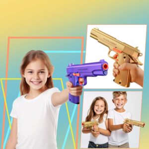 High-Powered Splatter Ball Pistol for Outdoor Fun and Team Games, Ages 12+