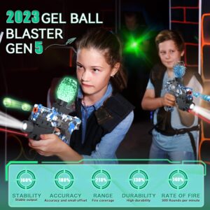 Elevate the Excitement with our Glowing in the Dark Original Gel Ball Blaster – An Electric Splatter Ball Blaster that's Automatic and Awesome!