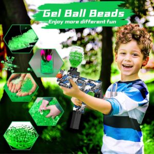 Elevate Your Gel Ball Blaster Experience with our Glow in The Dark Gel Balls Ammo Pack! Includes 20,000 Fluorescent 7.5mm Water Beads for Endless Fun and Easy Cleanup.