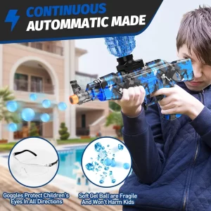 High-Powered Electric Gel Ball Blaster with 80,000+ Water Beads - Ultimate Outdoor Fun!