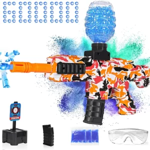 Eco-Friendly Electric Gel Ball Blaster with 60,000+ Water Beads - Your Ultimate Outdoor Team Game Companion!