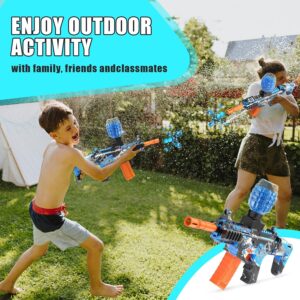 Electric Gel Ball Blaster - Unleash 80,000+ Water Beads of Splatter Fun! Automatic Outdoor Gaming Adventure Awaits!