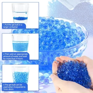 Exciting Gel Ball Blaster Toy with 30000 Water Beads - Perfect for Outdoor Team Shooting Fun! 🎯💧 Ages 14+